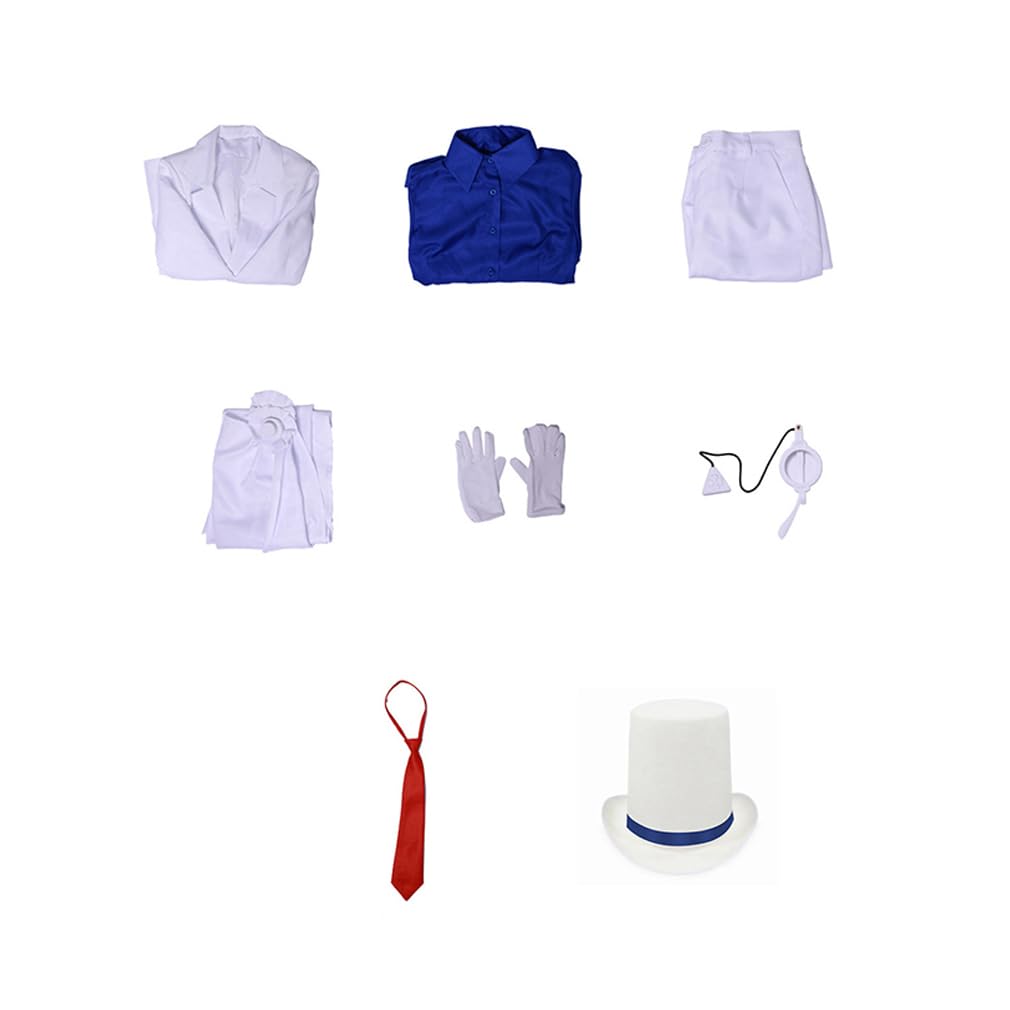 Amazon.co.jp: 名探偵コナン 怪盗キッド コスプレ用 Cosplay 衣装